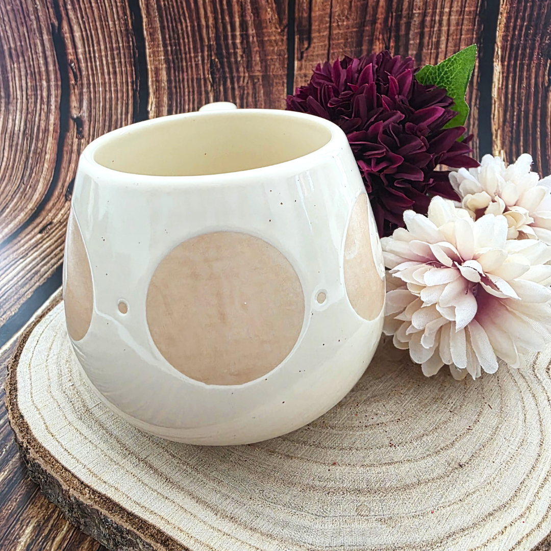 Moon Phase Rounded Ceramic Mug