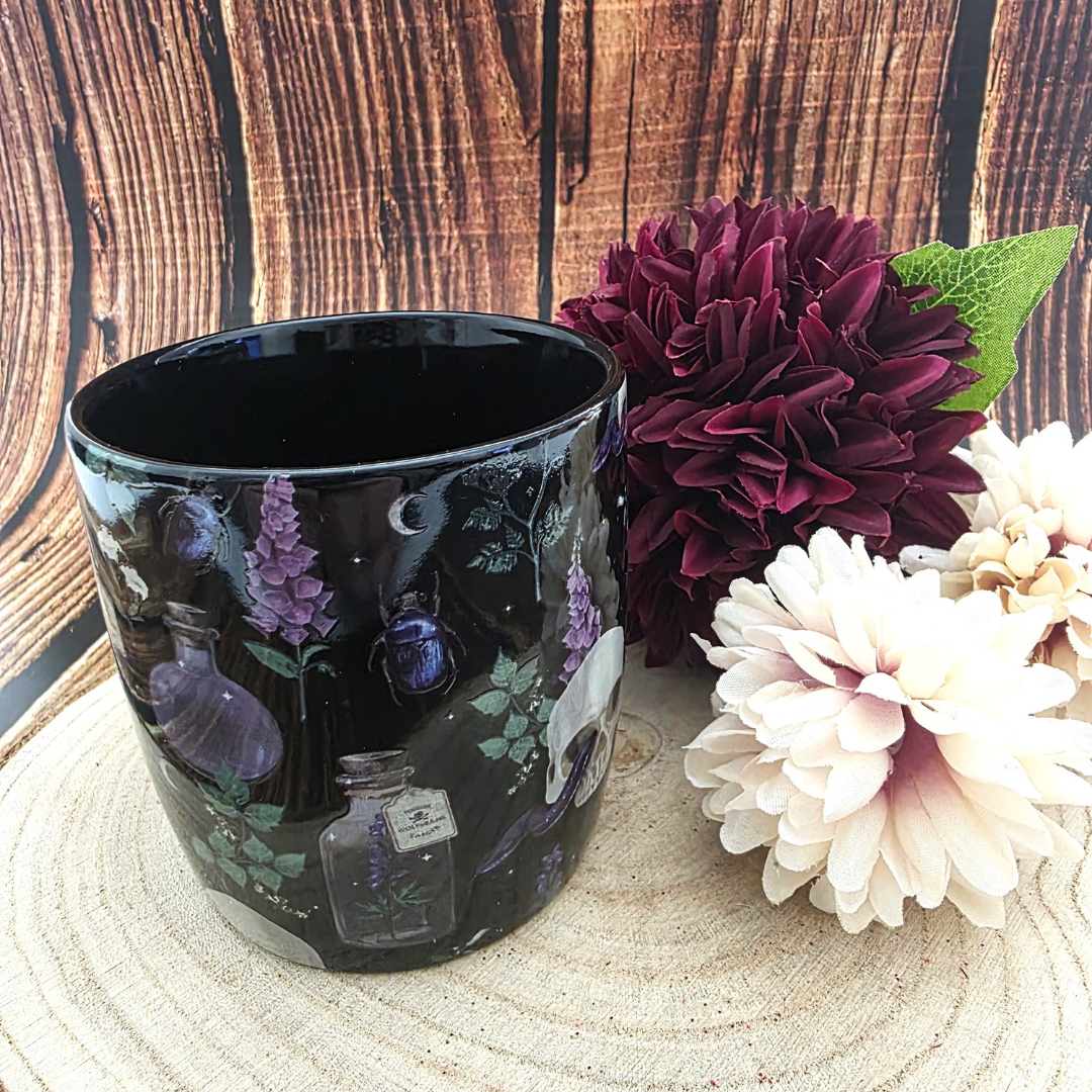 Venom & Vines Print Ceramic Mug