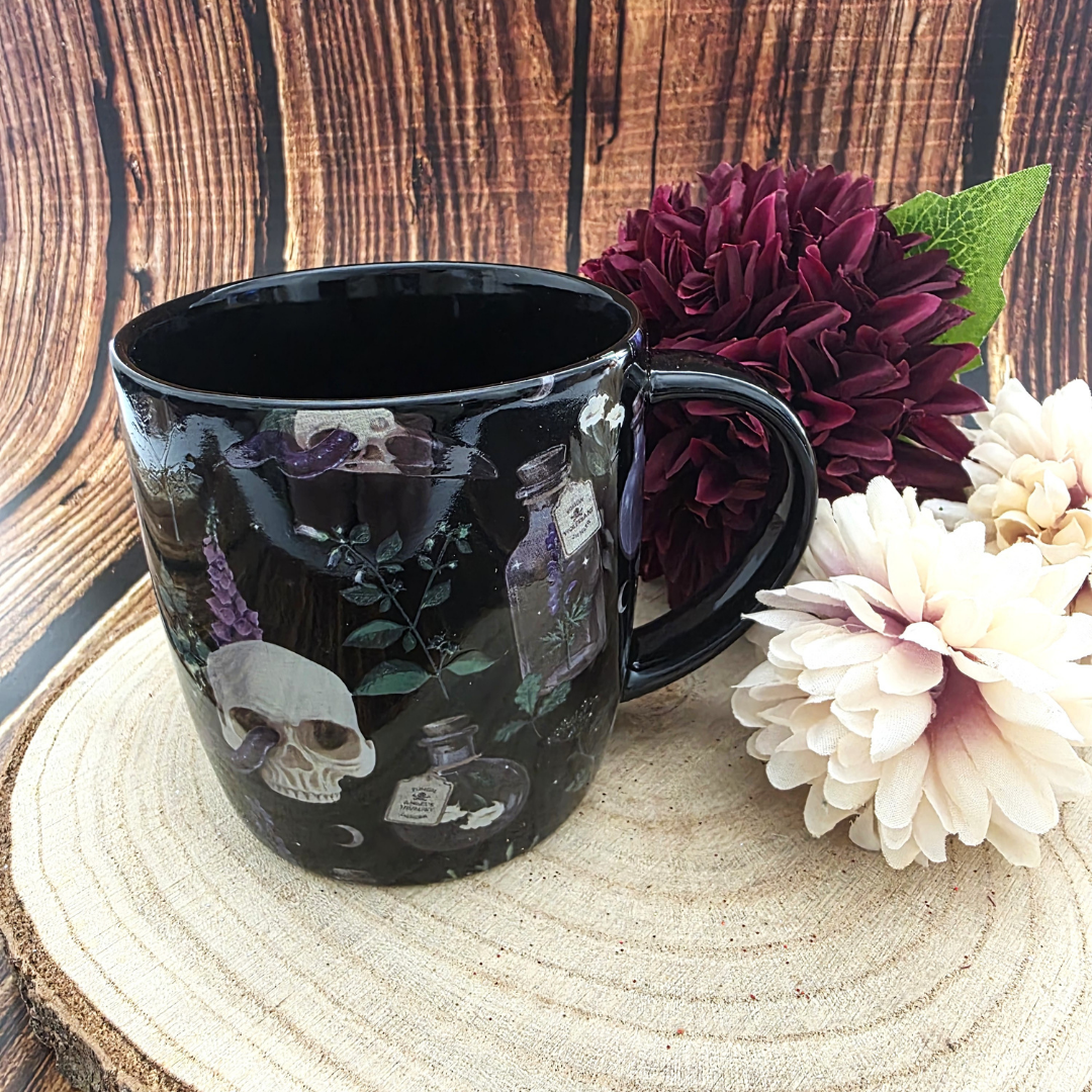 Venom & Vines Print Ceramic Mug