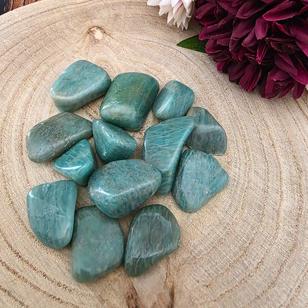 Large Tumble Stone - Amazonite