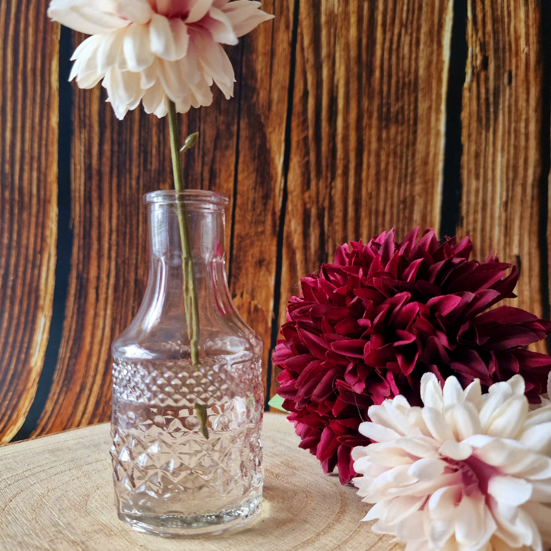 Grey Posy Vase