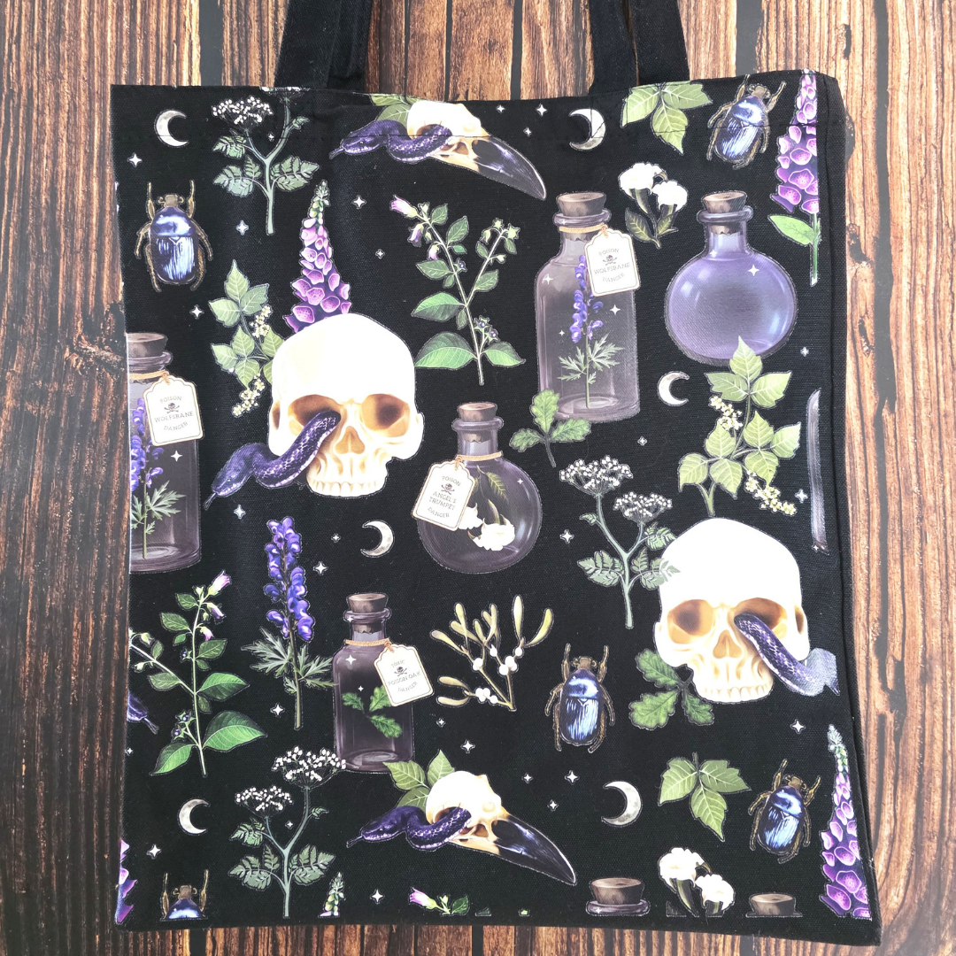 Venom & Vines Tote Bag
