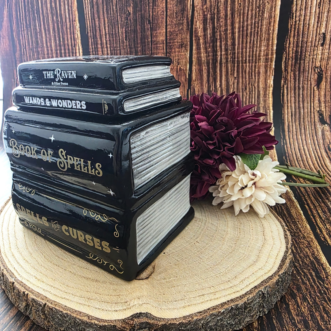 Book of Spells Ceramic Burner