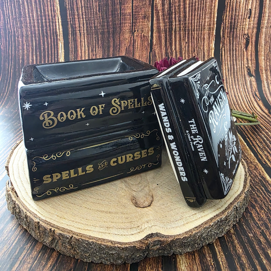 Book of Spells Ceramic Burner