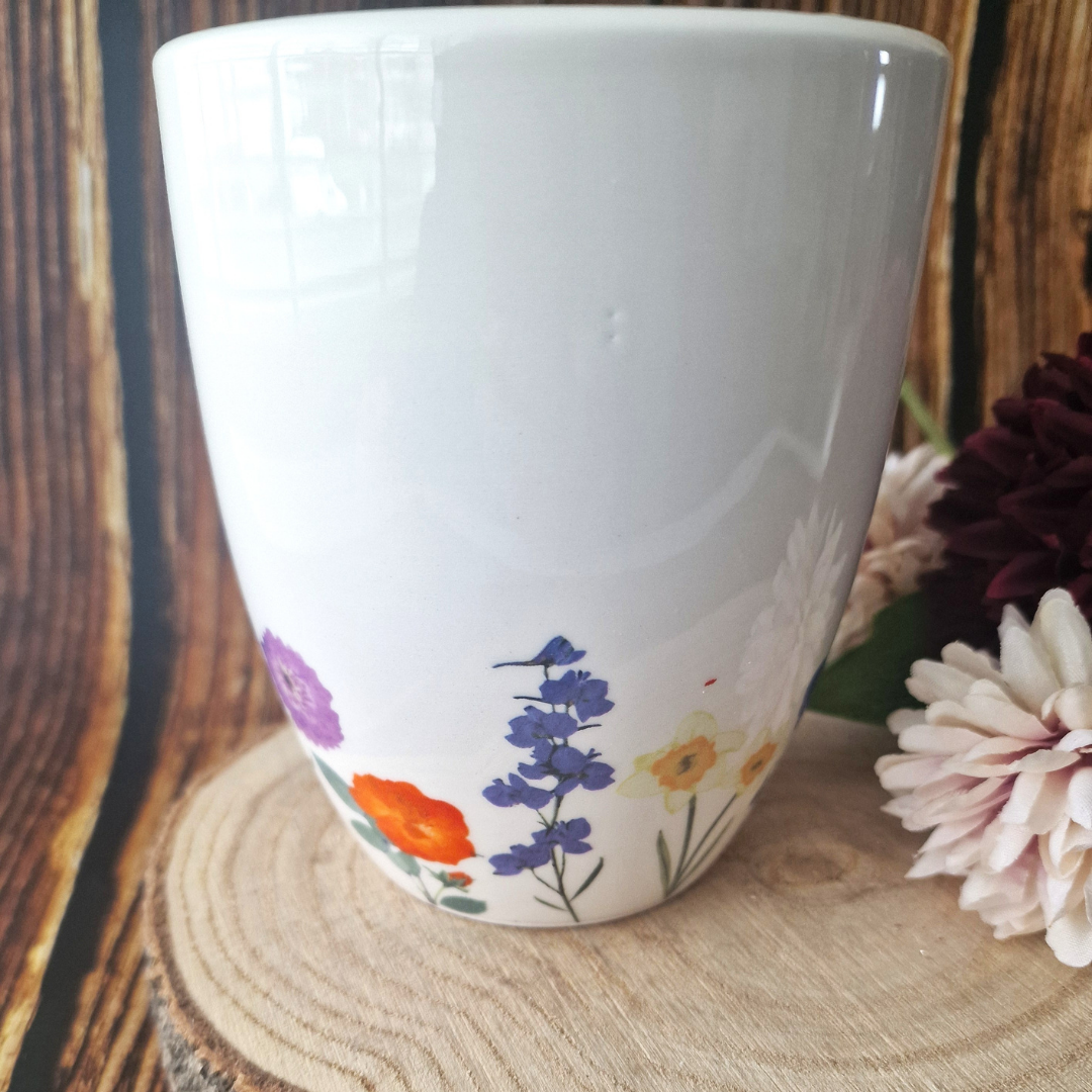 Wildflower Ceramic Plant Pot