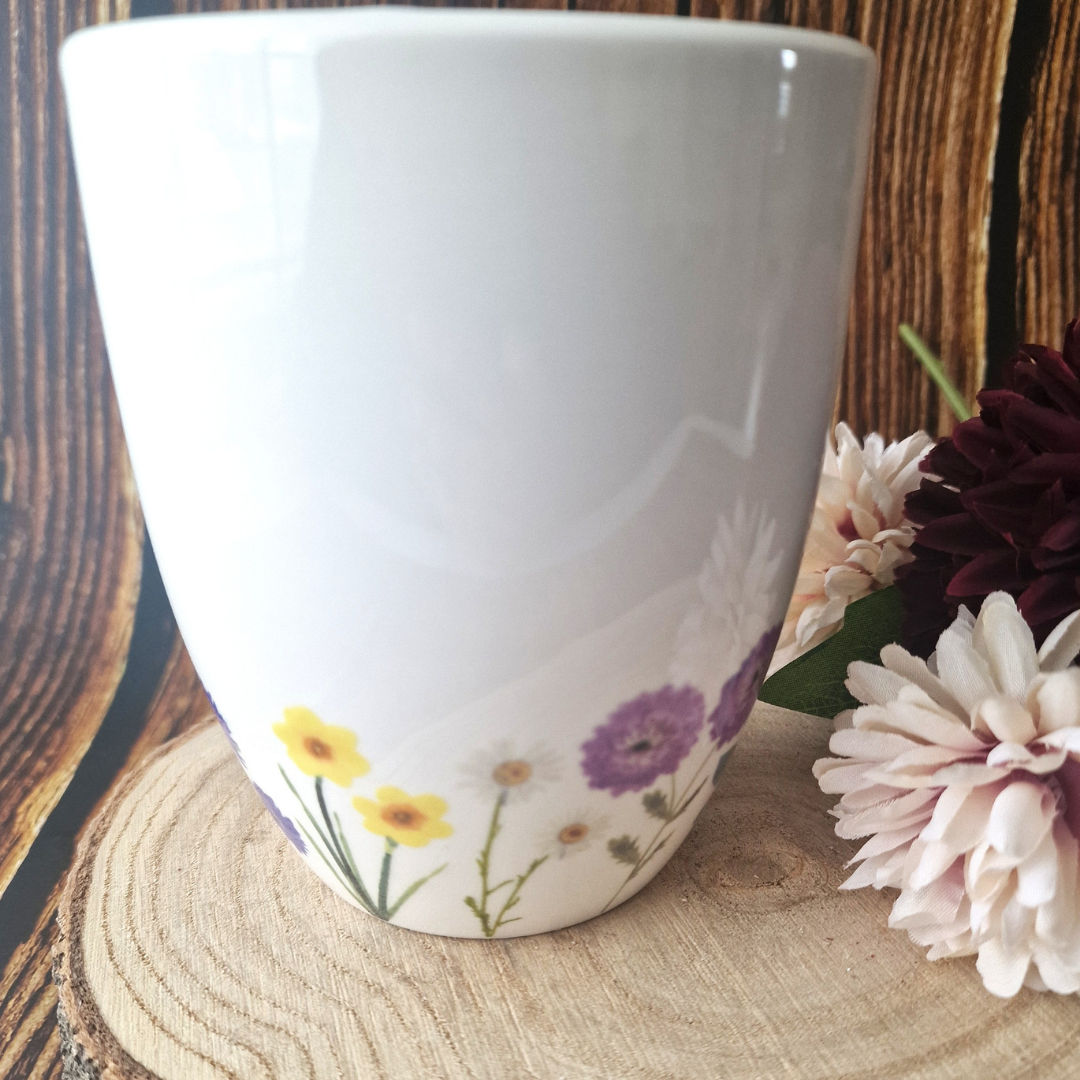 Wildflower Ceramic Plant Pot