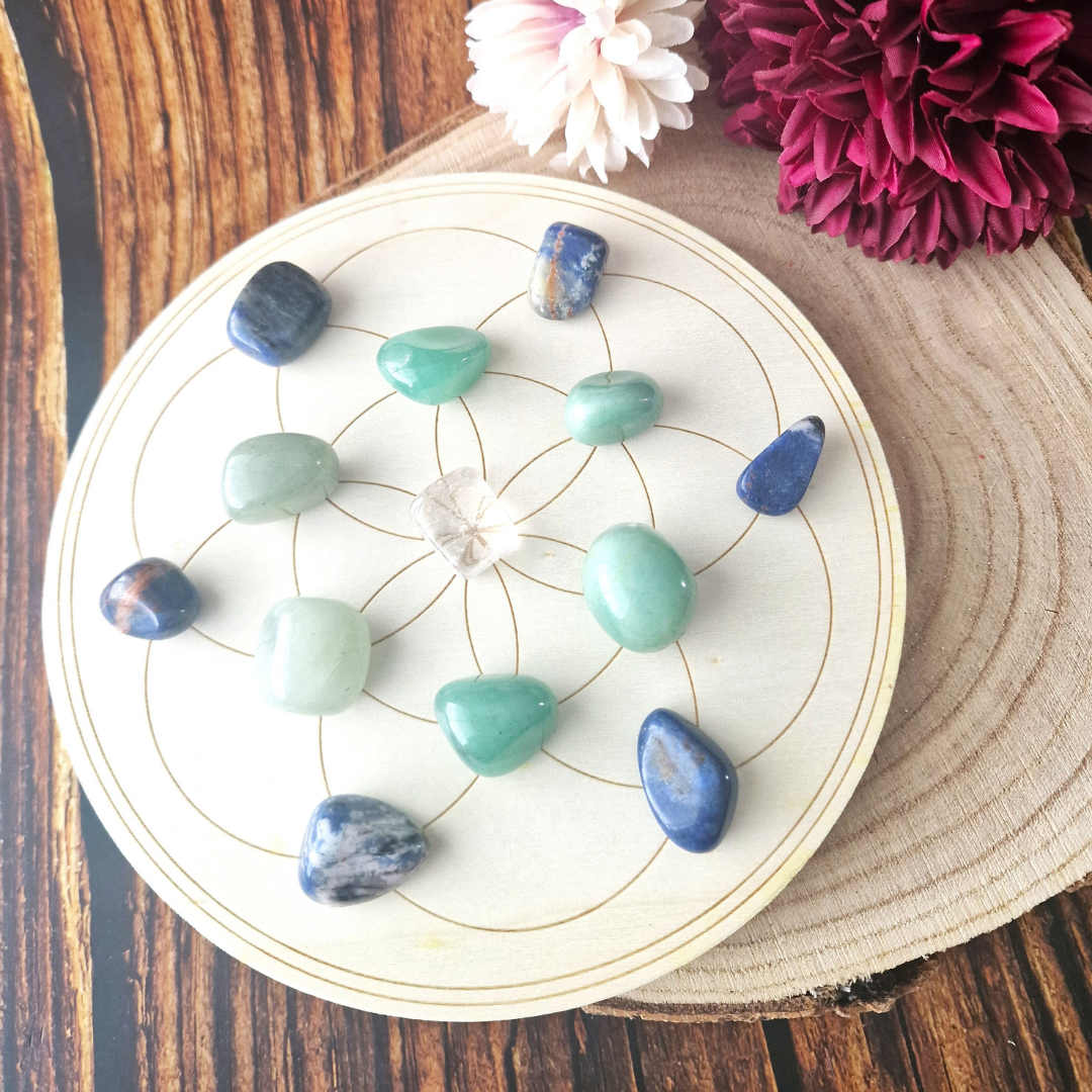Seed of Life Crystal Grid Set