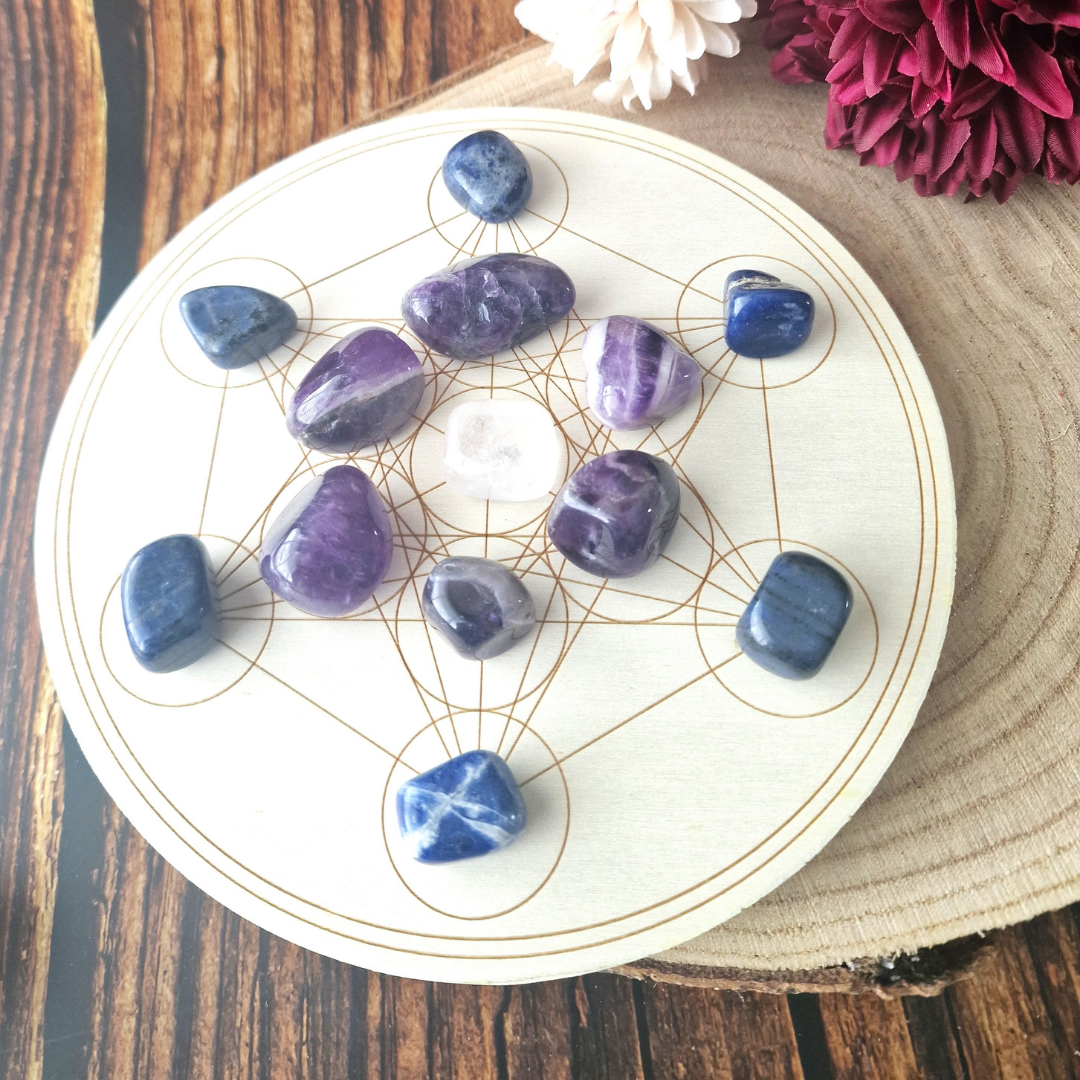 Metaton's Cube Crystal Grid Set