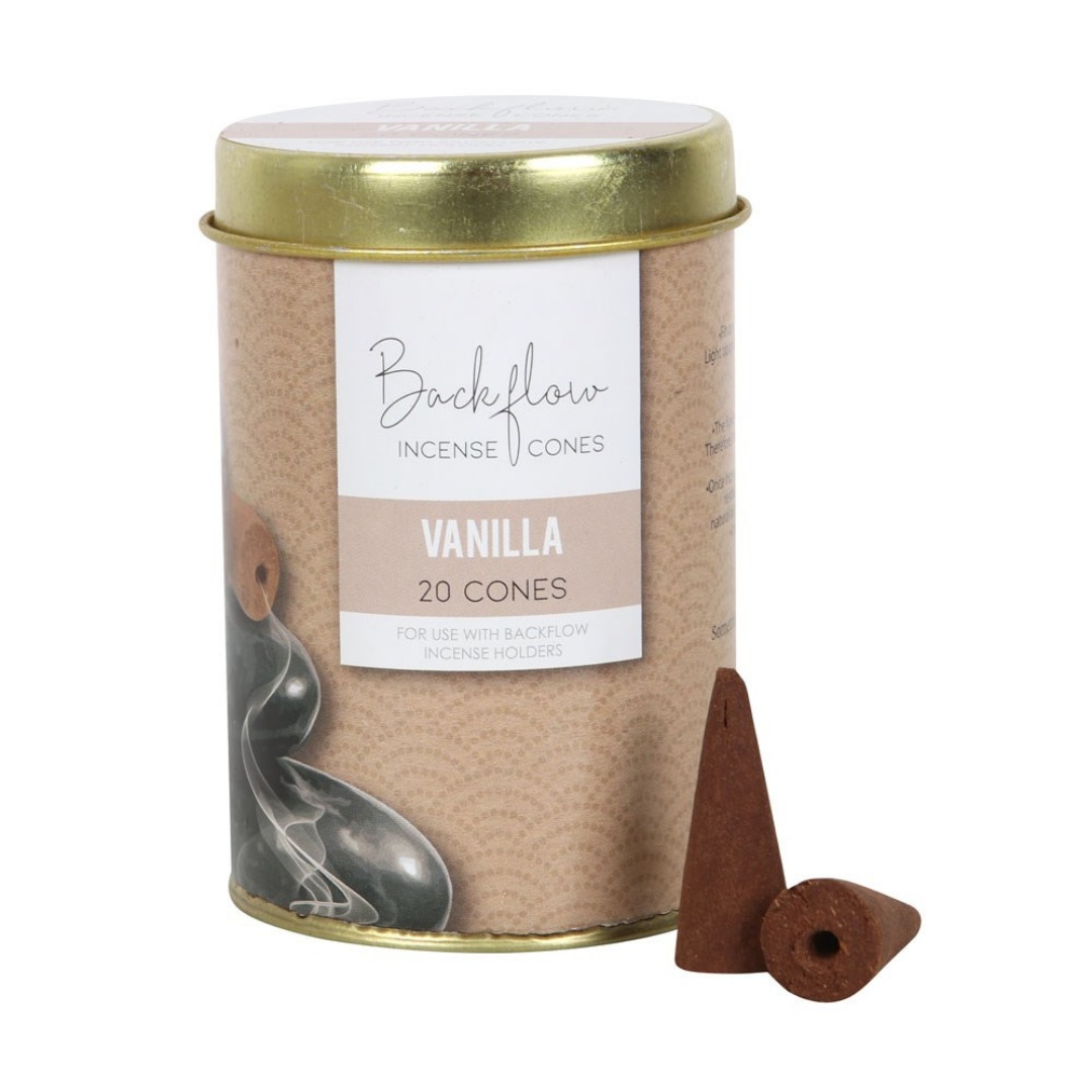 Vanilla Jumbo Backflow Cones