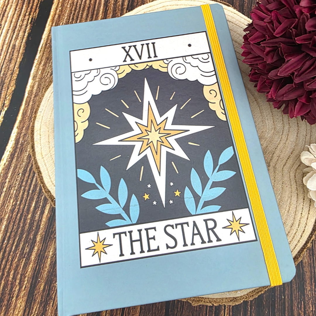 The Star Vintage Tarot A5 Notebook
