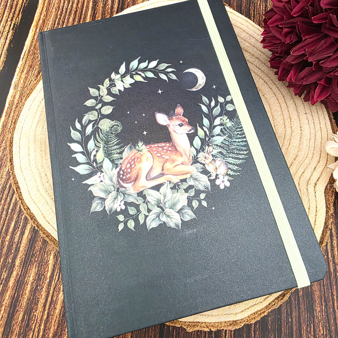Green Fawn A5 Notebook