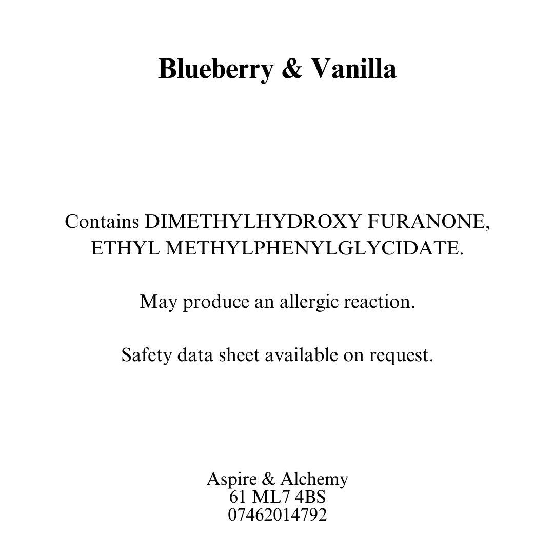 Blueberry & Vanilla