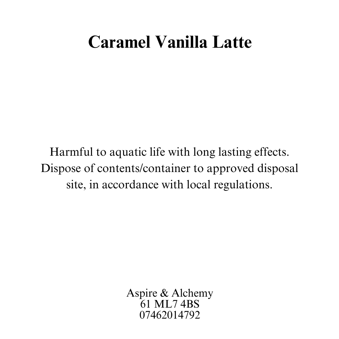 Caramel Vanilla Latte