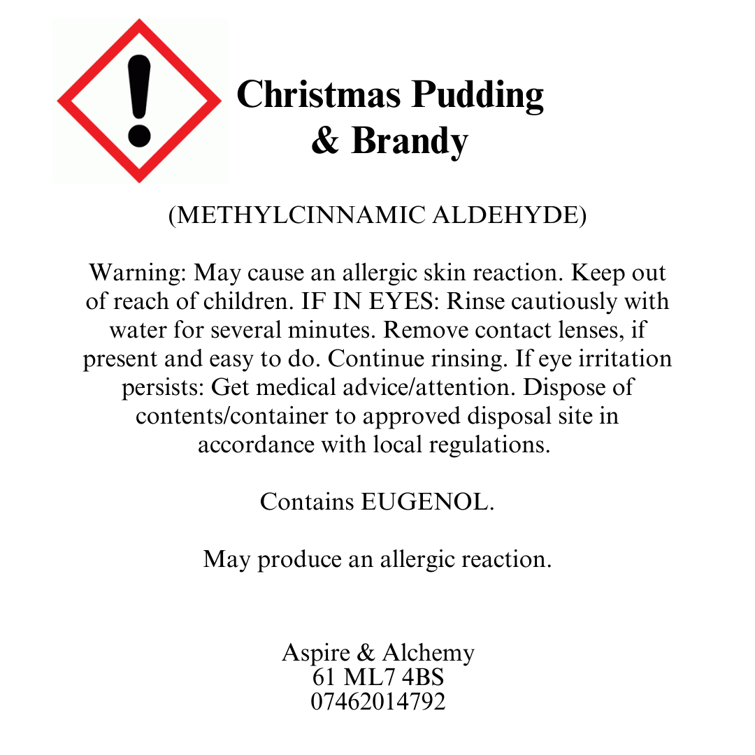 Christmas Pudding & Brandy Wax Melts