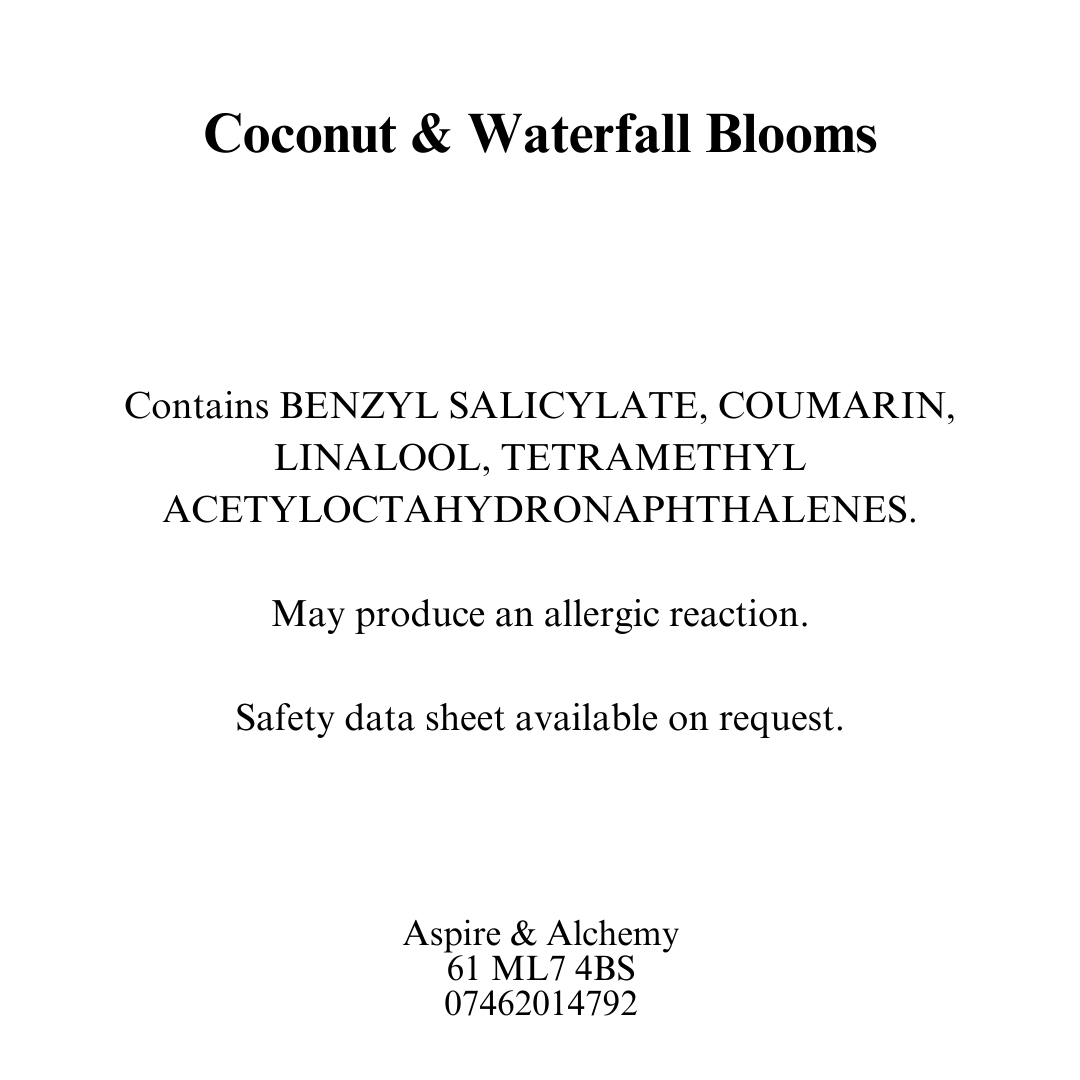 Coconut & Waterfall Blooms