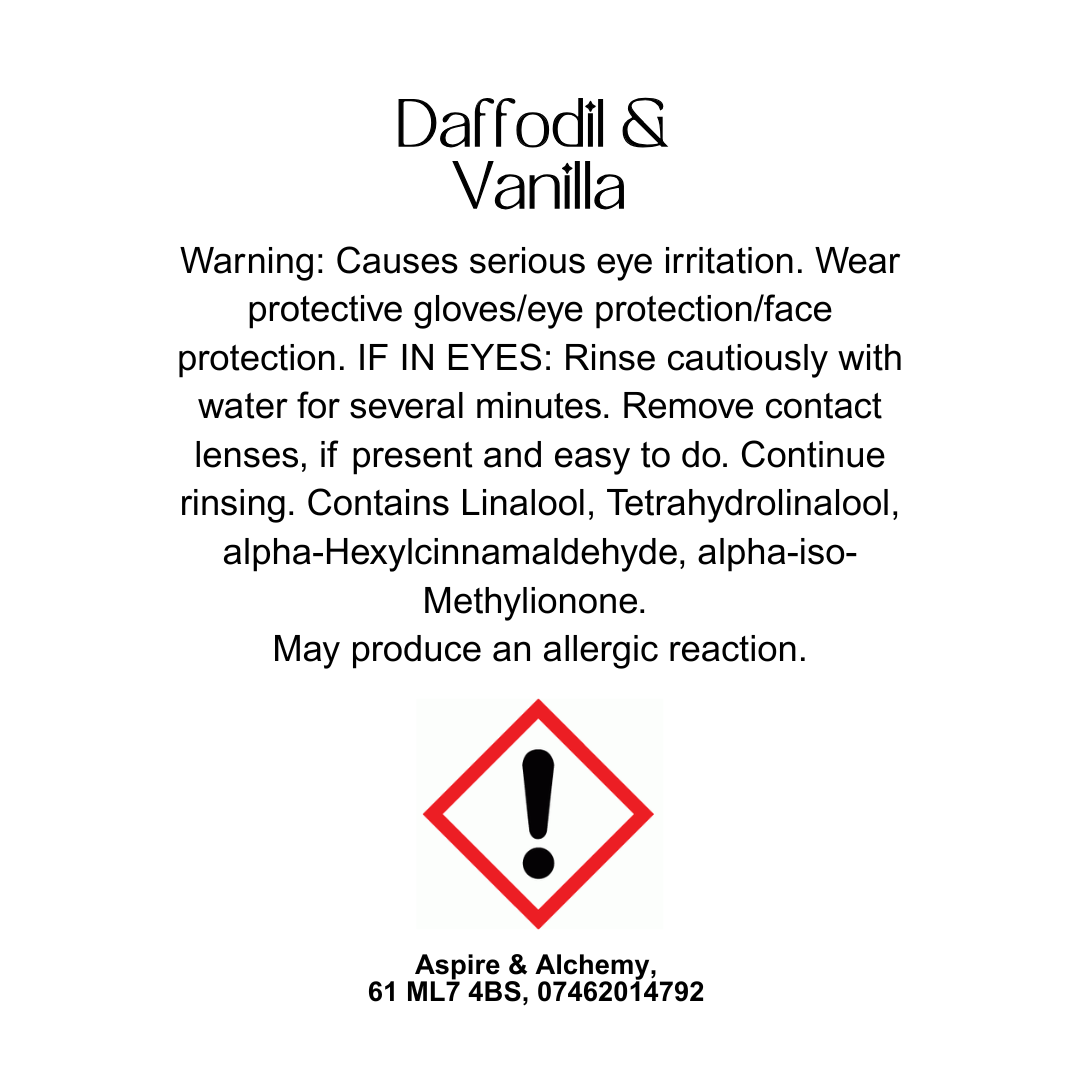 Daffodil & Vanilla Room Spray