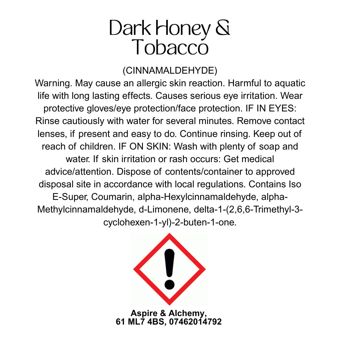 Dark Honey & Tobacco Room Spray