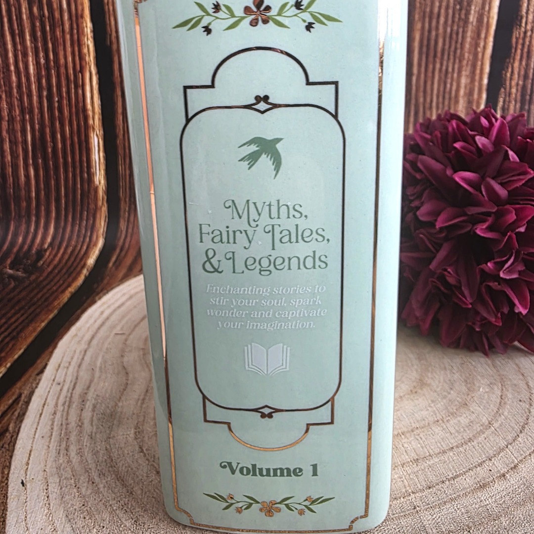 'Myths, Fairy Tales & Legends' Book Shaped Vase