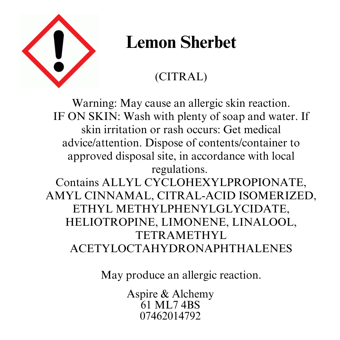 Lemon Sherbet