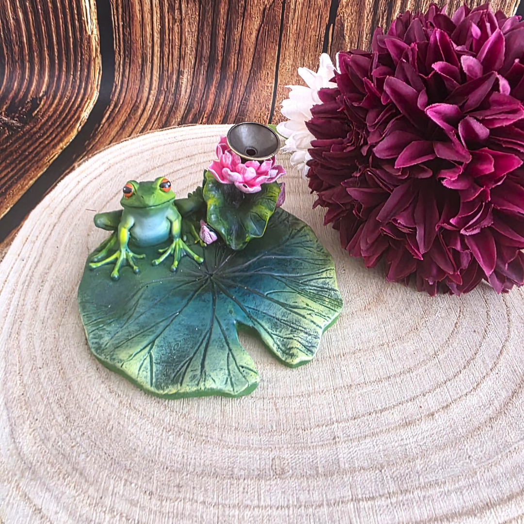 Lily Pad Backflow Incense Burner