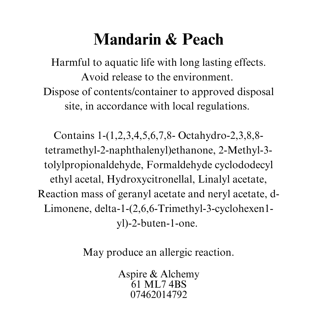 Mandarin & Peach