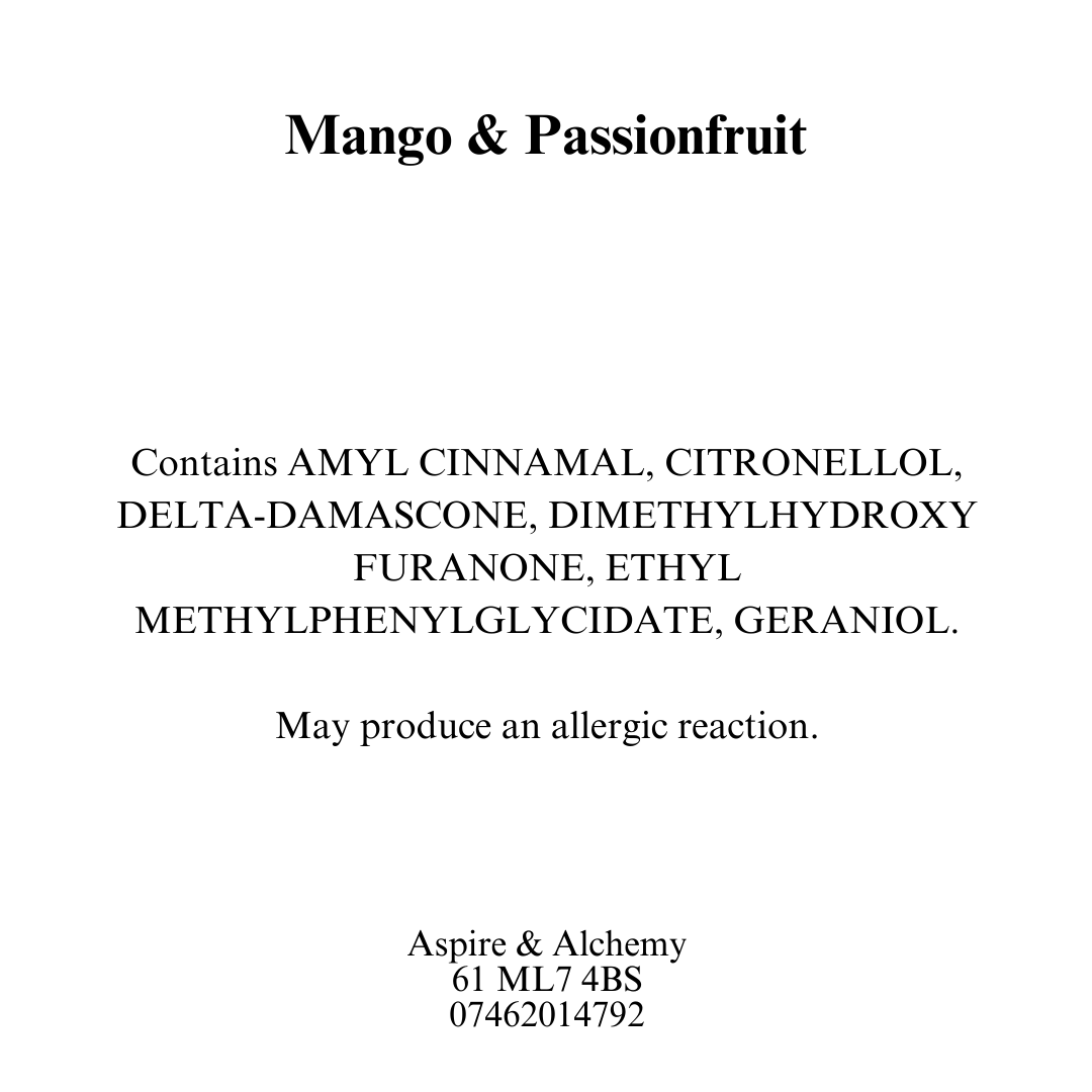 Mango & Passionfruit
