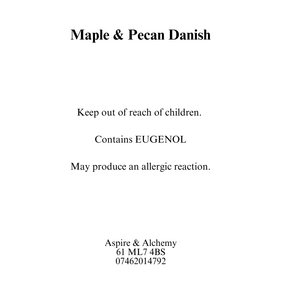 Maple & Pecan Danish
