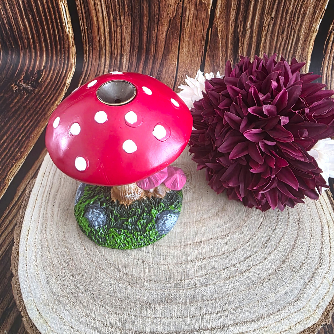 Mushroom Backflow Incense Burner