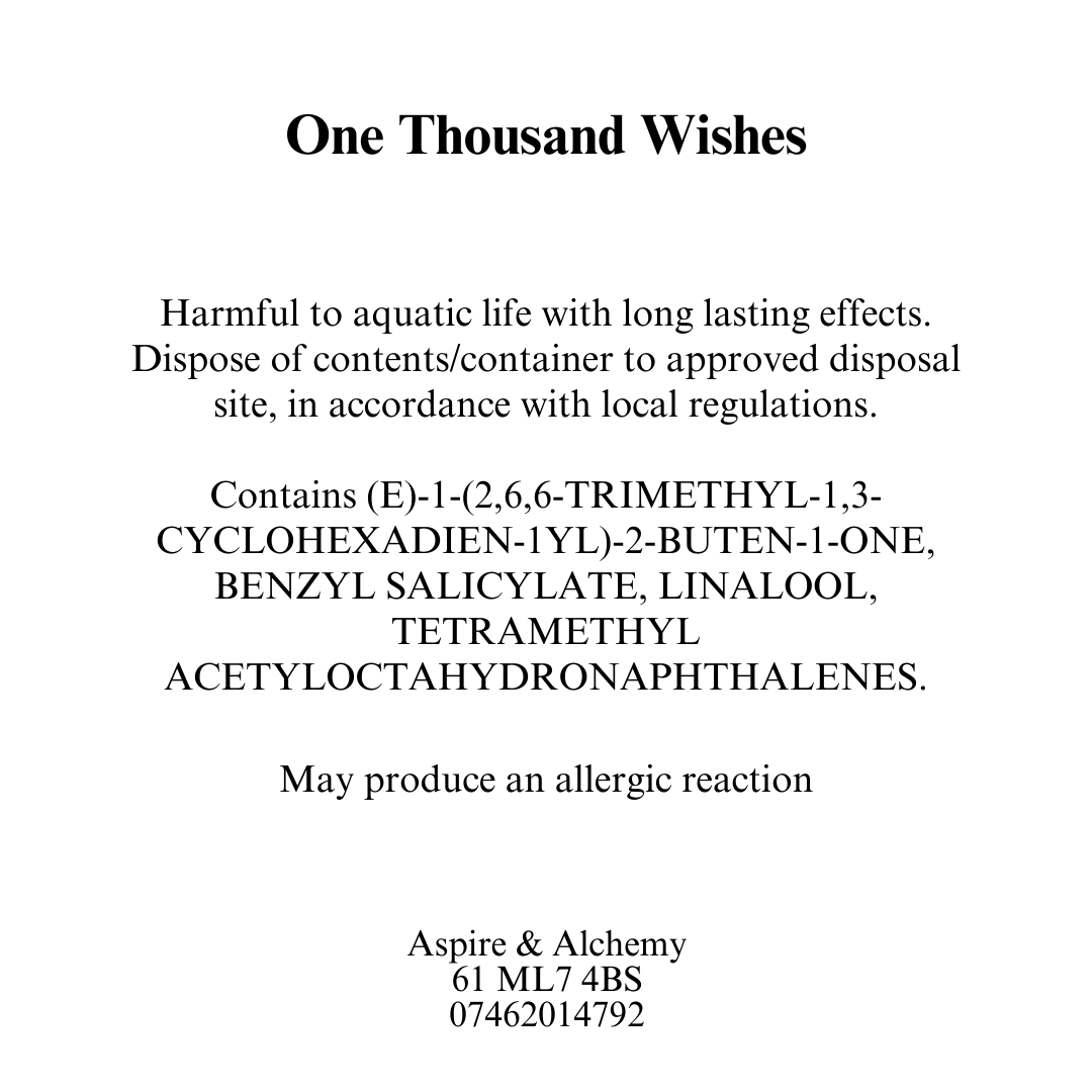 One Thousand Wishes
