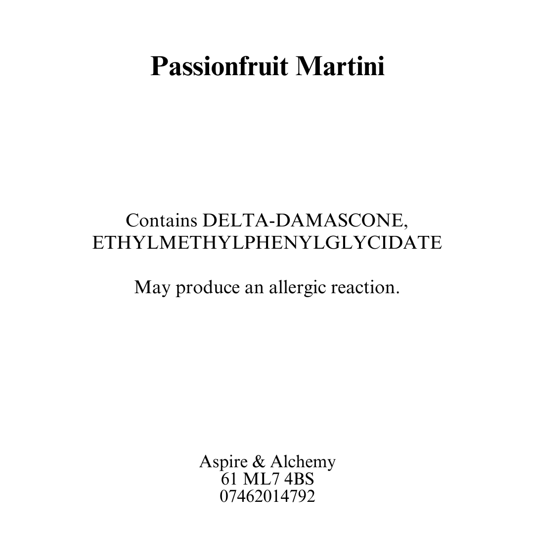 Passionfruit Martini