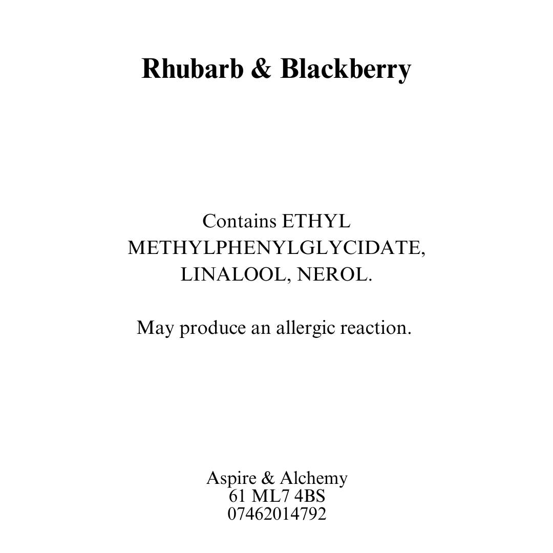 Rhubarb & Blackberry