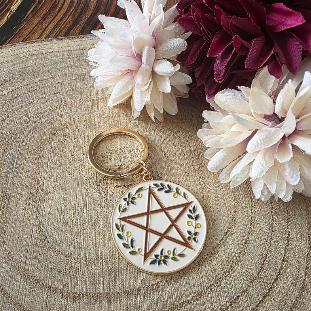 Solstice Wreath Keyring