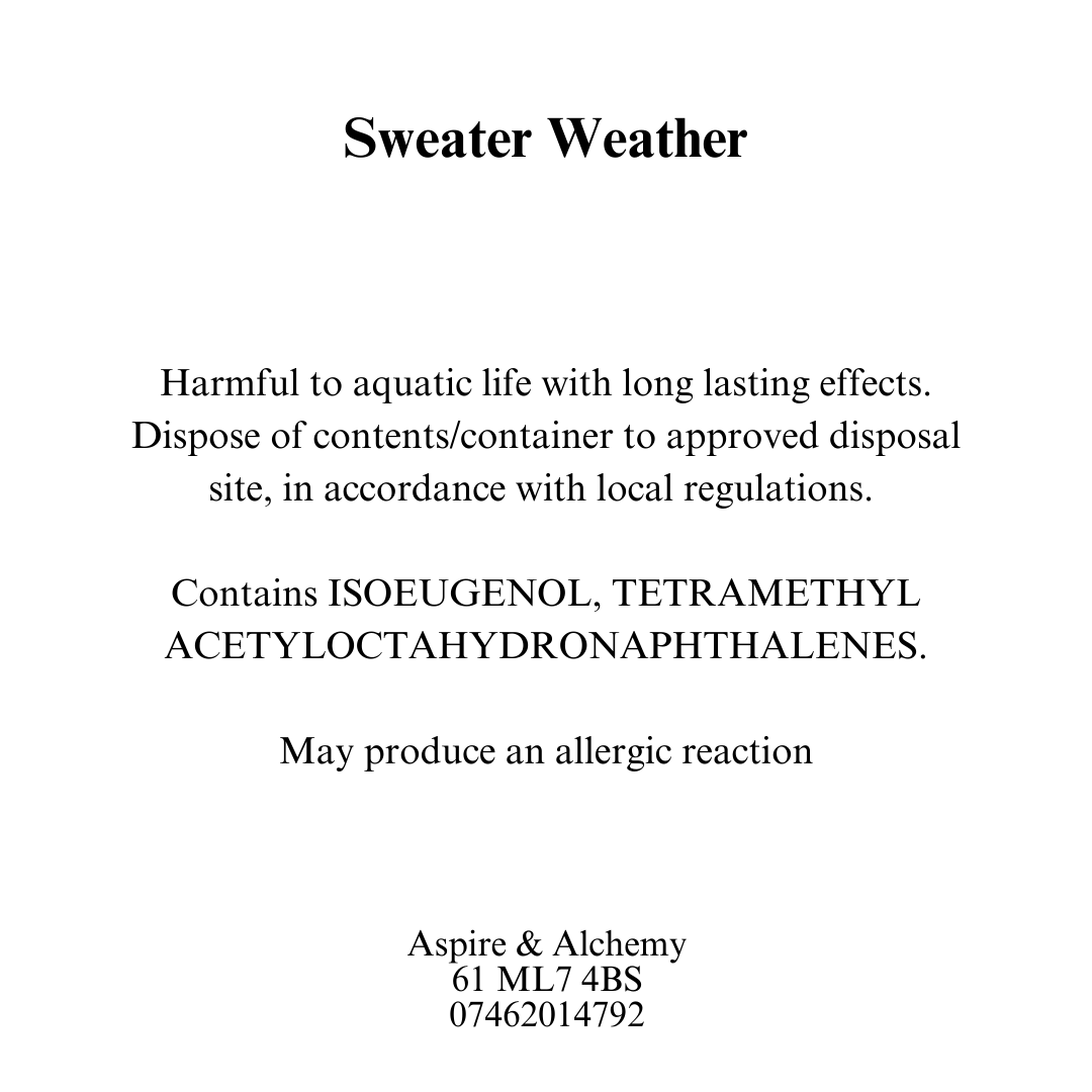 Sweater Weather