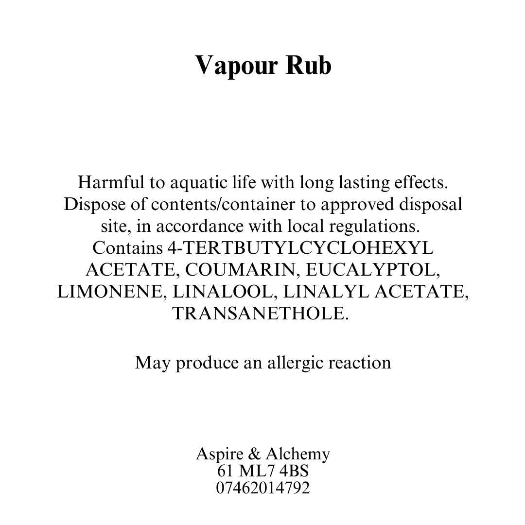 Vapour Rub