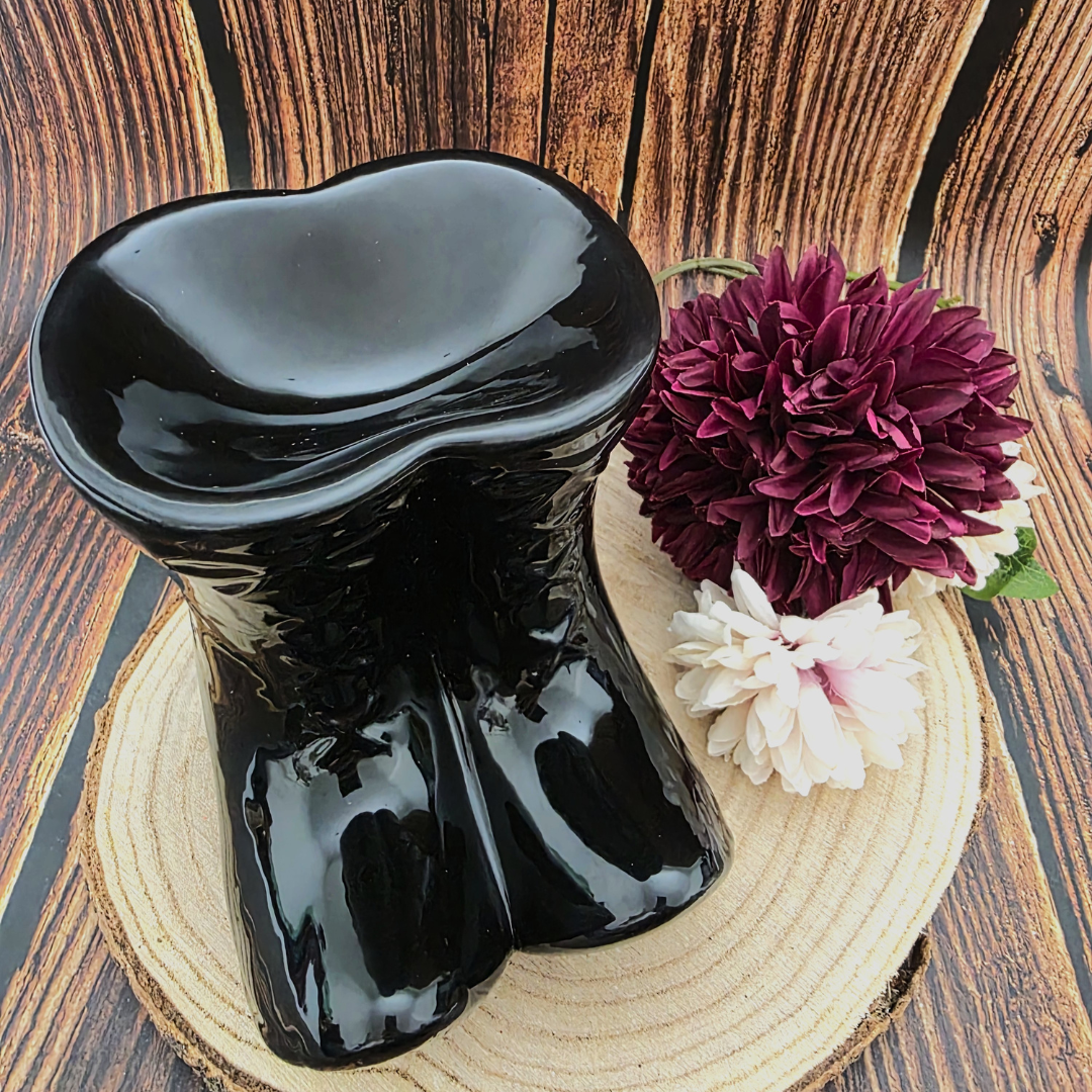 Black Witches Boots Ceramic Burner