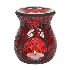 Crackle Mosaic Wax/Oil Burner