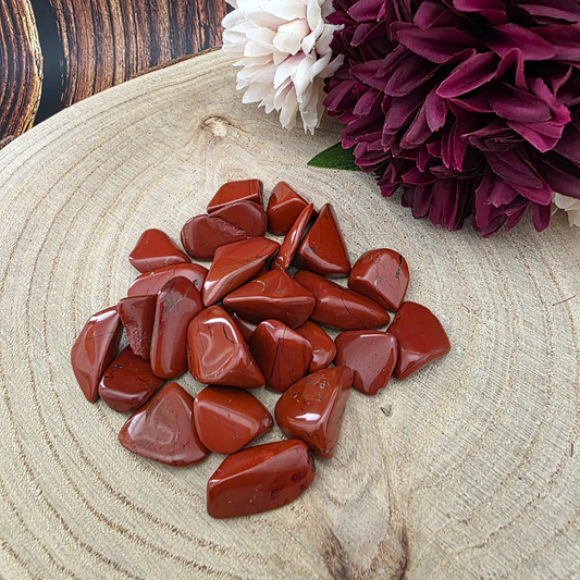 Medium Tumble Stone - Red Jasper