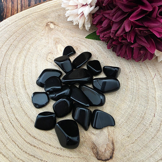 Medium Tumble Stone - Black Obsidian