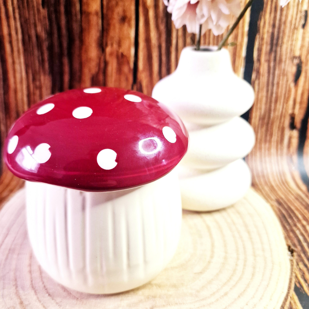 Mushroom Ceramic Oil/Wax Burner