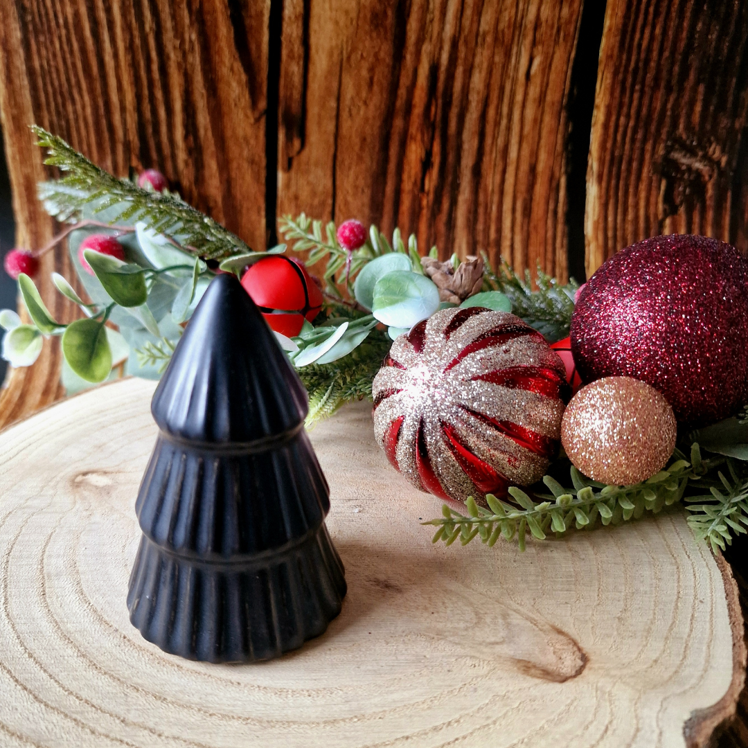 Black Christmas Tree Ornaments