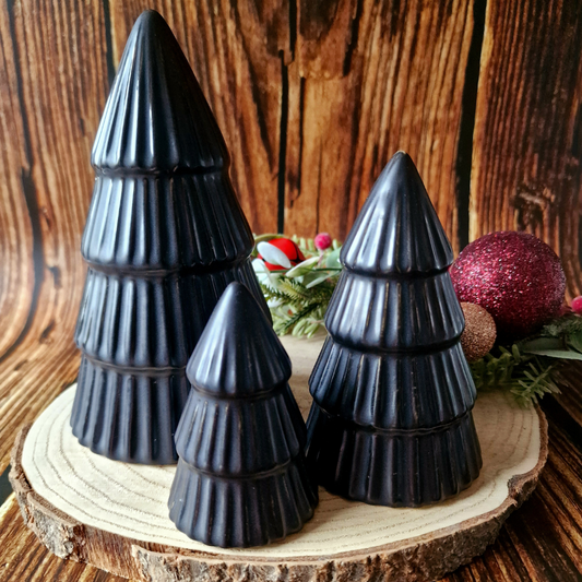 Black Christmas Tree Ornaments