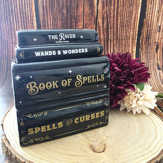 Book of Spells Ceramic Burner