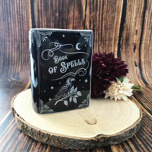 Book of Spells Ceramic Vase