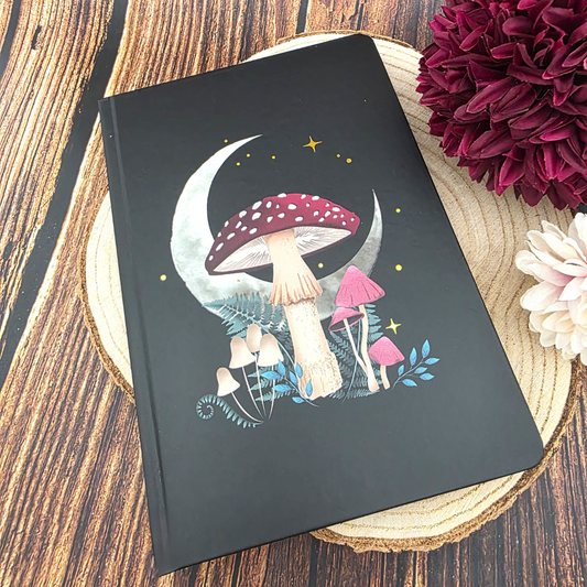 Forest Mushroom A5 Notebook