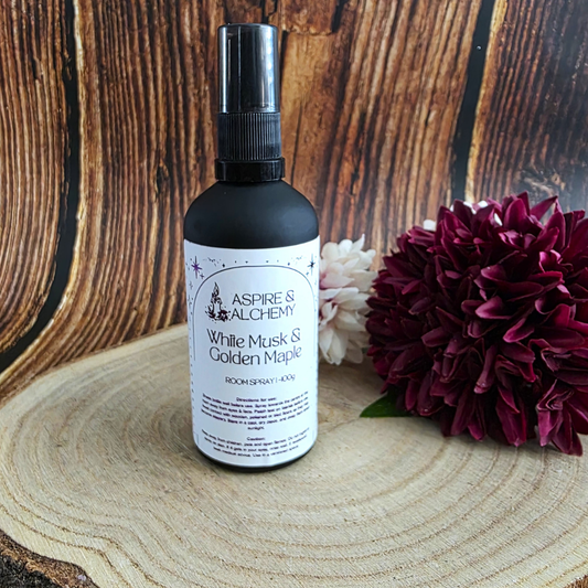 White Musk & Golden Maple Room Spray