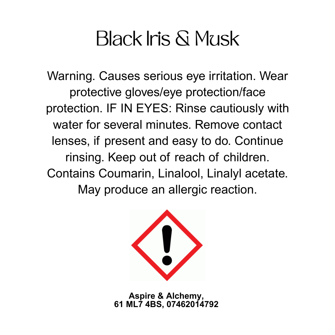Black Iris & Musk Room Spray