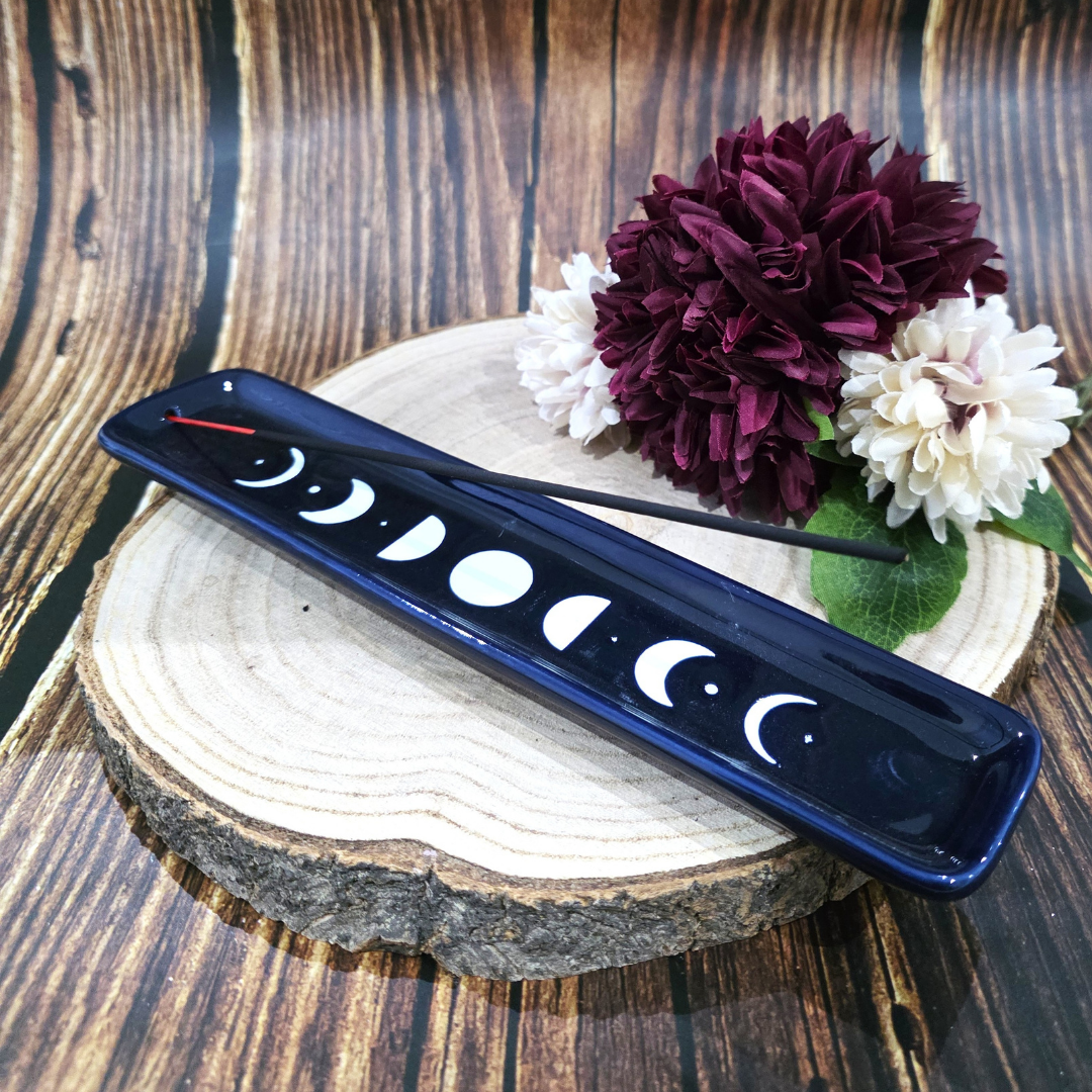 Blue Moon Phase Ceramic Ash Catcher