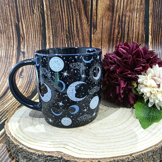 Blue Moon Print Mug