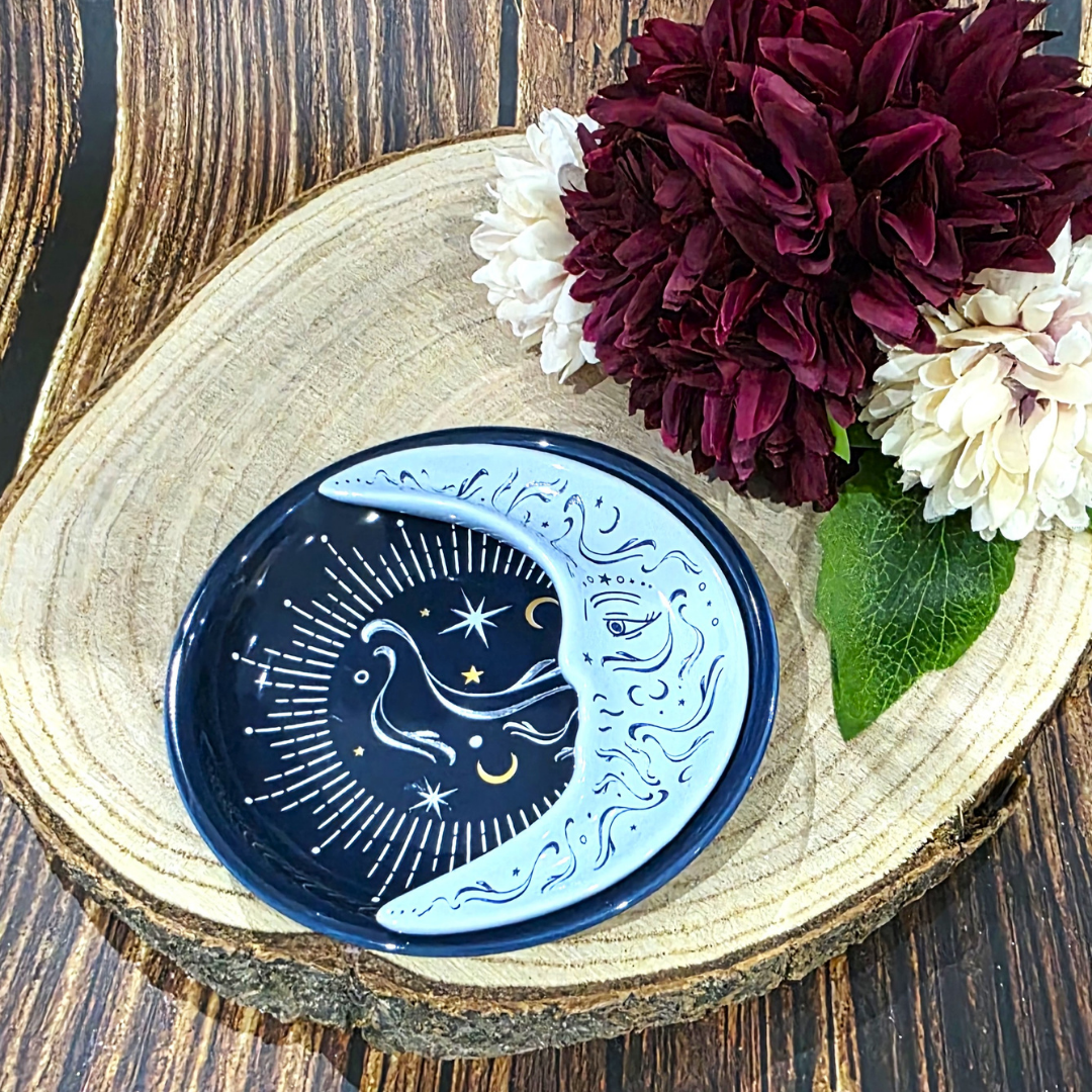 Blue Moon Celestial Stacking Trinket Dish