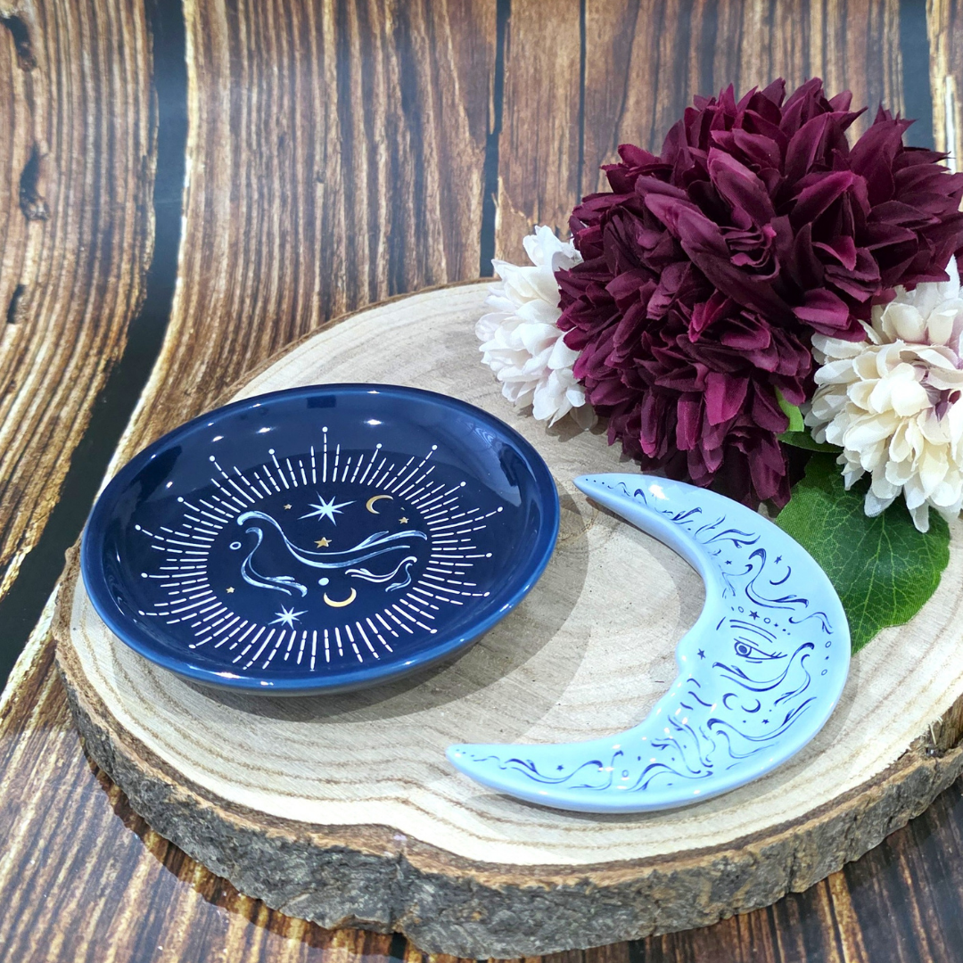 Blue Moon Celestial Stacking Trinket Dish